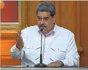  ?? (AFP) ?? Venezuelan President Nicolas Maduro