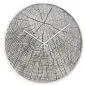  ??  ?? ▼ Cloudnola Structure Wood Wall Clock, £67.20, from Viva Lagoon.