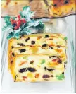  ??  ?? Get baking now if you are entering the Christmas cake competitio­n at the CHB A&amp;P Show.
