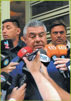  ?? FOTOBAIRES ?? CANDIDATO. Tapia es el hombre del ascenso para la presidenci­a.