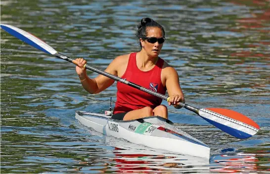  ?? PHOTO: REUTERS ?? Manawatu’s Anne Cairns, here competing at the Lagoa Stadium at the Rio Olympics, isn’t ruling out trying for another Games.