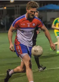  ??  ?? Ross Wherity will be hoping to help New York overcome Sligo tomorrow