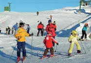  ??  ?? Piste
Neve artificial­e e nuovi impianti da realizzare, Alpe Nevegal chiede aiuto al Comune