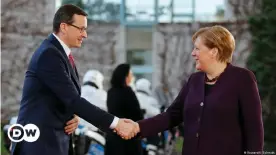  ??  ?? Merkel has always sought to keep the dialogue with Warsaw open, despite increasing­ly tense relations