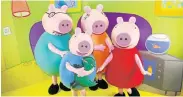  ??  ?? FAMILY FUN: Peppa Pig is on this weekend at the PE Opera House