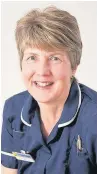  ??  ?? ●» Louise Furmston, East Cheshire Hospice sister