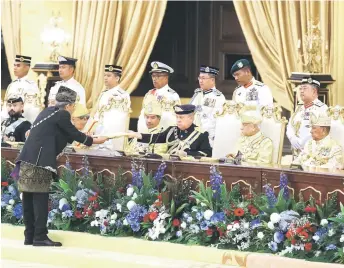  ?? — Bernama photo ?? Sultan Ibrahim’s entreprene­urial skills could be crucial in developing underdevel­oped states, particular­ly Sabah and Sarawak.