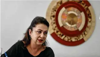  ?? Pedro Ladeira - 29.mar.2017/Folhapress ?? Senadora Katia Abreu (PMDB-TO), autora de resolução que suspende cobrança do Funrural