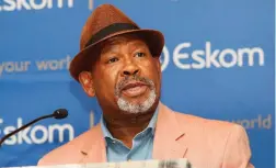  ?? PICTURE: SIMPHIWE MBOKAZI/AFRICAN NEWS AGENCY (ANA) ?? LOSS: Eskom chairman Jabu Mabuza has reported a net loss after tax of R2.3bn for the year.