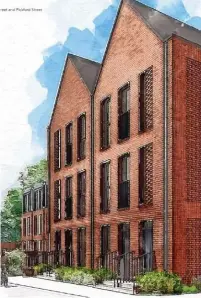  ?? ?? ●●An artist’s impression of the George Street developmen­t submitted with the applicatio­n