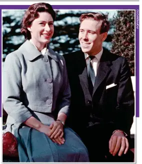  ??  ?? ‘CRASS’: Princess Margaret and Lord Snowdon in 1960, just before they married