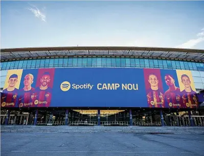  ?? ?? El acuerdo del Barça con Spotify abre nuevas vías de negocio.