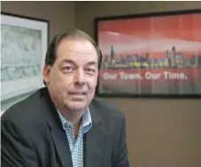  ?? | TIM BOYLE/ SUN- TIMES ?? Doug Cygan, Jewel- Osco’s new president, at company headquarte­rs in Itasca.