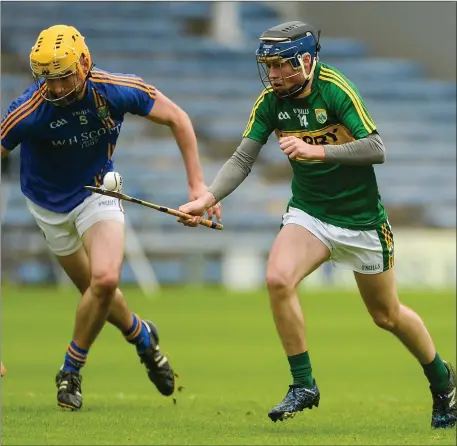  ??  ?? Lixnaw rising star Shane Conway in action against Wicklow in the recent All Ireland Under 21 B final in Semple Stadium, Thurles Photo by Piaras Ó Mídheach / Sportsfile