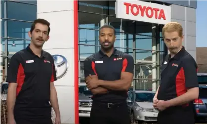  ?? ?? King Brothers Toyota sketch with Michael B Jordan. Photograph: YouTube