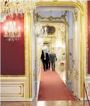  ?? Foto: Matthias Cremer ?? Wege sind lang in der Hofburg – wie auch die der Gesetzgebu­ng.