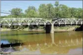  ?? NEWS-HERALD FILE ?? The Vrooman Road bridge, shown in June 2014.