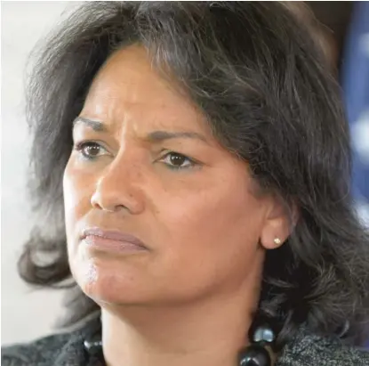  ??  ?? If she launches a bid, Sharon Fairleywou­ld be the fourth candidate in the race for state attorney general.