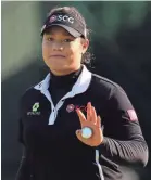  ?? JASEN VINLOVE/USA TODAY SPORTS ?? Ariya Jutanugarn wrapped up the U.S. Women’s Open title after winning a sudden-death playoff that went four holes.