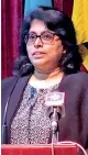  ??  ?? CILT Sri Lanka Chairperso­n addresses participan­ts