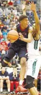  ??  ?? Atascocita junior forward Fabian White, left, is one of the few Eagles players set to return next season.