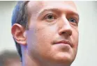  ?? MANDEL NGAN/AFP VIA GETTY IMAGES ?? “The top priority and focus for us has been making sure people can get access to good authoritat­ive informatio­n from trusted health sources,” said Mark Zuckerberg, CEO of Facebook, which is launching a new hub.