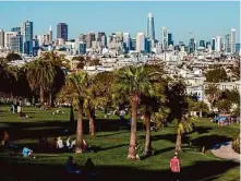  ?? Gabrielle Lurie/The Chronicle ?? Prosecutor­s say they have ample evidence a man was “motivated by animus to Black people” during an incident at Dolores Park.