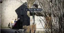  ?? (Photo L. B.) ?? Le Pont-de-Mars, dont la famille Dupont tient sont patronyme.