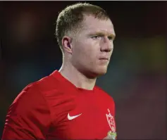  ??  ?? Former Man Utd legend Paul Scholes.