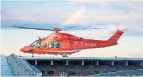  ?? ORNGE ?? Ornge will continue to fly out of the Billy Bishop island airport after agreeing to a new rent deal with landlord Ports Toronto.