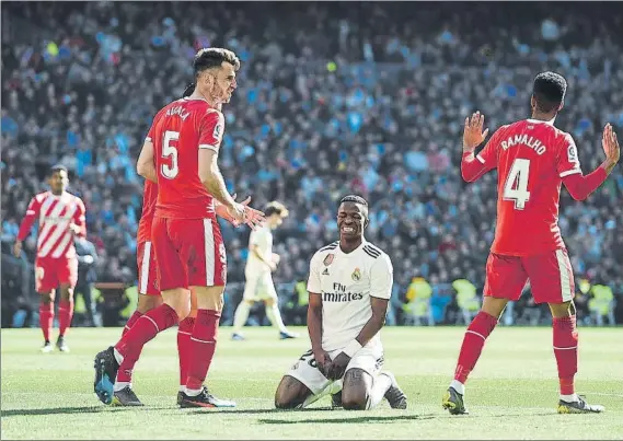  ?? FOTO: GETTY ?? perdió el pasado domingo ante el Girona y todos sus planes para luchar por el título de Liga se vinieron abajo