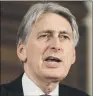  ??  ?? Chancellor Faces the prospect of a gloomy fiscal outlook in today’s Budget.