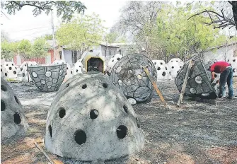  ?? FOTOS: GISSELA RODRÍGUEZ ?? Al menos 50 domos serán instalados en el golfo, los que servirán como hospital para que las especies marinas puedan desovar en el mar.