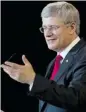  ?? ANDREW VAUGHAN/CANADIAN PRESS ?? Prime Minister Stephen Harper said Monday he’ll ask the Governor General to terminate the current session of Parliament.