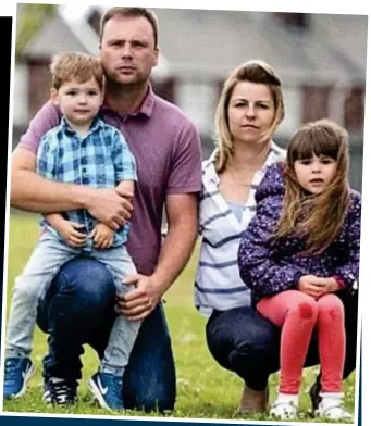  ?? Pictures: GLEN MINIKIN / BEN FURST / MERCURY PRESS / ANDY KELVIN ?? Trapped: Clockwise from far left, leaseholde­rs Jo Darbyshire; Andrea and Roi Millward, with their children Sienna and Isaac; and Kevin and Jeanette Sephton