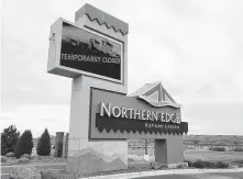  ?? Noel Lyn Smith / Associated Press ?? The Northern Edge Casino is in Upper Fruitland, N.M. Tribes across the U.S. have closed casinos because of the coronaviru­s.