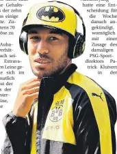  ?? FOTO: FIRO ?? Sucht noch einen neuen Arbeitgebe­r: Pierre-Emerick Aubameyang.