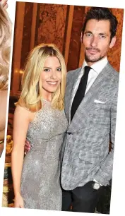  ??  ?? High-profile love: Mollie with her ex, David Gandy, in 2015