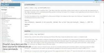  ??  ?? Oracle’s Java docs are the best source for references on Java commands.