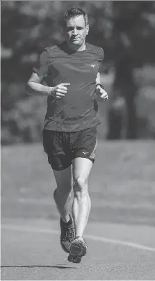  ?? ERROL MCGIHON ?? Running in the Boston Marathon “matters to me, on a level that I’m almost embarrasse­d to acknowledg­e,” Mark Sutcliffe writes.