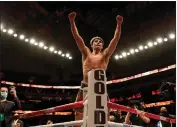  ?? TIM WARNER — GETTY IMAGES ?? Ryan Garcia returns to the ring tonight after a layoff against Emmanuel Tagoe in San Antonio, Texas.