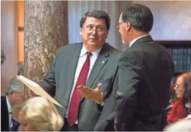  ?? FILE / AP ?? Senate Majority Leader Mark Norris: “Our ultimate objective was to ensure that we got property tax relief for the elderly, the disabled and the veterans.”
