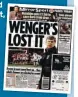  ??  ?? ARSENE WENGER conceded the Premiershi­p title to Manchester United after his Arsenal side suffered a second successive defeat, this time a 1-0 reverse against Leeds at Elland Road. Wenger’s angry players rowed among themselves in an ugly match which saw them pick up seven bookings.