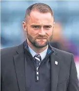  ??  ?? Dundee manager James McPake.