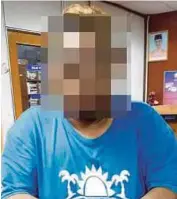  ??  ?? The youth wing leader, 30, was arrested at his home in Kampung Tengah, Batang Kali in Kuala Kubu Baru on Saturday.