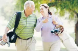  ??  ?? Don’t let knee pain rob joy from your life! Viscosuppl­ementation therapy is approved by Medicare, and can help you get back to the activities you enjoy.