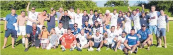  ?? FOTO: VEREIN ?? Steht in der Relegation zur Kreisliga A gegen den SC Friedrichs­hafen: der FV Langenarge­n.