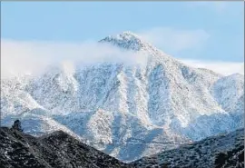  ?? Raul Roa
La Canada Valley Sun ?? RECENT storms have dropped a substantia­l amount of snow on Mt. Waterman. It’s been a welcome addition because the ski facility doesn’t make its own snow.