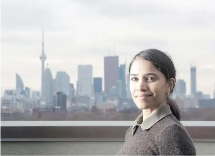  ?? PETER J. THOMPSON ?? Johannesbu­rg’s Ideshini Naidoo says Canada needs to do a better job of marketing its high-tech firms. She found Canada a desirable place to work, and her hiring at Toronto’s Wave Financial Inc. was fast-tracked under a new federal pilot program called the Global Talent Stream.
