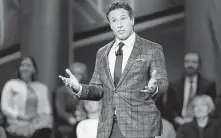  ?? Justin Sullivan / TNS ?? CNN anchor Chris Cuomo blows the situation out of proportion by contending that “Fredo” is in any way similar to the N word.